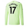 Manchester City Kevin De Bruyne #17 Tredje Tröja 2022-23 Långa ärmar